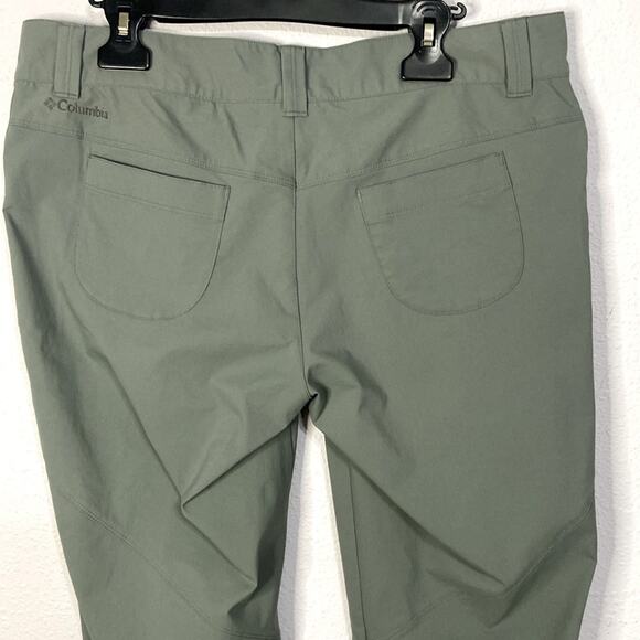 Columbia Women Omnishield Sage Green Hiking Pants Size 12 - Picture 5 of 7